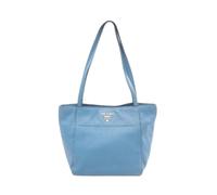 Prada Vintage - Sac cabas en cuir Vitello Phenix Pre-owned - Femme - Pre-owned - Bleu - Taille: ONE Size