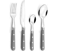 PRADEL ESSENTIEL - BISTRO-CLUB GRIS - Ménagère 24 pièces Gris G