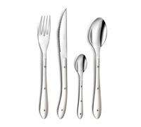 Pradel Essentiel Bistro1-2-3 Ménagère 24 couverts Pour 6 personnes, Bleu