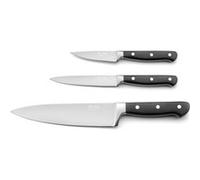 PRADEL ESSENTIEL - BLASON - Set 3 couteaux de cuisine : office, utile et chef 20 cm G