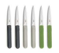Pradel Essentiel Energy Couteaux office Acier 13C, Lot de 6, Coloris mixés