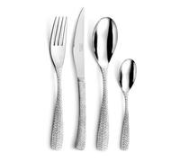 PRADEL ESSENTIEL Ménagère 24 couverts pour 6 personnes Fantaisie Acier inox 18/0 Finition standard