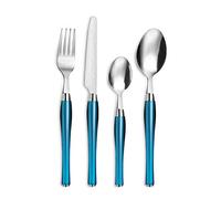 PRADEL ESSENTIEL – Panier fil Purity 24 couverts Acier inox 18/0 Finition standard Bleu