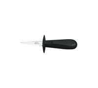 Pradel Essentiel Polypro Couteau à huitre en Acier Inox 13C, 14.7 cm, Noir
