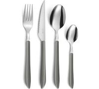 PRADEL ESSENTIEL - VIBRATO GRIS - Ménagère 24 pièces