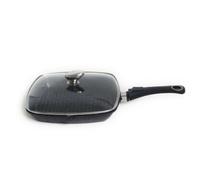 Pradel Excellence 52383M PoÃƒªle Grill FaÃƒ§on Pierre avec Couvercle en Verre 28 x 28 cm by Pradel Excellence