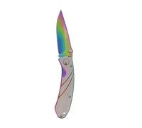 Pradel Excellence - CK002TI - Couteau de Poche Lame 20 x 2.7 x 1.7 cm Inox/Revêtement Titane