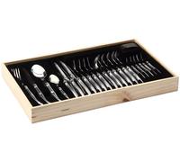 Pradel Excellence - I7550 - Ménagère Laguiole Tribloc 24 Pièces - Argenté - 43.5 X 27 X 4.7 cm