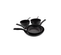 Pradel Excellence Lot De 3 Poeles 20, 24 Et 28 Cm + 2 Casseroles De 18 Et 20 Cm