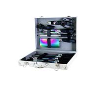 Pradel Excellence - PCOT001004 - Mallette Couteaux 12 Pièces - Lames Inox Revêtement Titane - Manches Polypropylène Soft-Touch - Coutellerie Essentiels - 1,99 kg, Grain