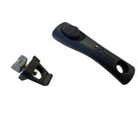 Pradel Excellence - PCUI001040 - Kit Adaptation + Manche Amovible Bakélite - 18,5 cm - Accessoire pour Casseroles, Poêles, Sauteuses et Wok - Compatible avec Anciens Modèles - Noir