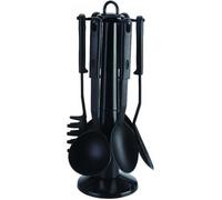 PRADEL EXCELLENCE Penderie de cuisine - 6 ustensiles - Nylon noir