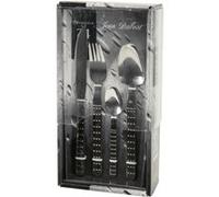 MENAGERE 24 PIECESGLOBE TOUT INOX EN BOITE CADEAU