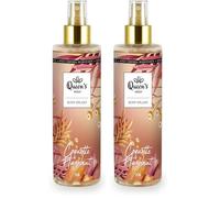 Prady - Body Splash Coquete Hazelnut - Unisex - 250ml - Élégance Gourmande (Lot de 2)
