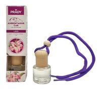Prady - Désodorisant Voiture Lily - 6 ML - Parfum délicat de lys pour une ambiance fraîche et élégante en voiture.