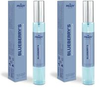 Prady - Eau de Toilette Blueberry’s Homme - 33 ML - Parfum vibrant et fruité pour une allure dynamique et rafraîchissante. (Lot de 2)
