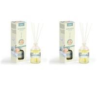 Prady - Mikado Bébé - 100 ML - Parfum Doux et délicat de bébé pour Une Ambiance fraîche et apaisante. (Lot de 2)