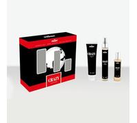 Prady Pack Crazy Femme (Gel Douche, Body Splash, Eau de Toilette) - Parfum doux et vibrant - Set de soin féminin complet - Cadeau idéal - Parfum durable et jeune