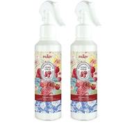 Prady - Spray d'Ambiance Framboise - 220 ML - Parfum fruité de framboise pour une ambiance vive et rafraîchissante. (Lot de 2)