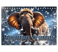 Prähistorische Kinderstube - niedliche Tierkinder der Urzeit (Tischkalender 2027 DIN A5 quer), CALVENDO Monatskalender: Bezaubernde Bilder aus einer ... frisch aus dem Ei geschlüpften süßen Dinos