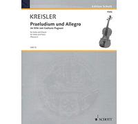 Praeludium et allegro: dans le style de Gaetano Pugnani. viola and piano.