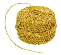 PRÄSENT 127-634 Cordon Volga brillant or 2,0 mm x 20,0 m