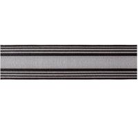 PRÄSENT 373 4020-613 Ruban décoratif avec fil de fer deuil - 40 mm x 20 m, noir