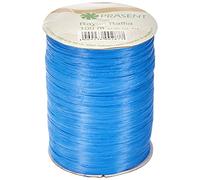 PRÄSENT Bobine de Raphia en Rayonne Bleu Roi 100 m