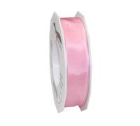 PRÄSENT C.E. Pattberg Lyon Ruban de Taffetas Rose Clair 25 mm x 25 m