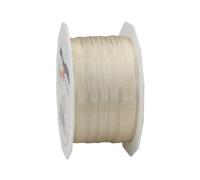 PRÄSENT C.E. Pattberg Lyon Ruban en Taffetas renforcé Crème 10 mm x 25 m