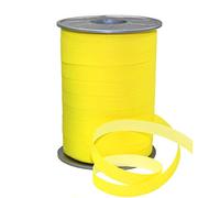 Präsent C.E. Pattberg Ruban à friser Bicolore Jaune/Jaune Clair Largeur 10 mm Longueur 200 m