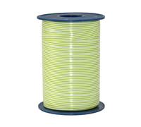 Präsent C.E. Pattberg Streifen Ruban à friser rayé Vert Clair 10 mm x 250 m