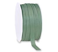 Präsent Europa Ruban Taffetas Vert Ancien 10 mm-50 m, Polyester, Corail