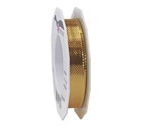 Präsent Grönland Rouleau de Ruban Effet métallique Doré Clair 25 m Largeur 15 mm