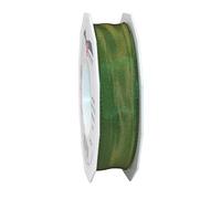 PRÄSENT Lyon Ruban Taffetas Filaire Vert Mousse 25 mm-25 m, Ocre