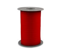 PRÄSENT POLY GLITTER Ruban à rayures rouge rubis 100 m de large 10 mm de large pour les occasions festives