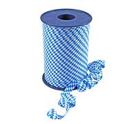 Präsent Rouleau de 250 rouleaux de ruban à friser Motif Bavière Blanc/bleu Largeur 10 mm