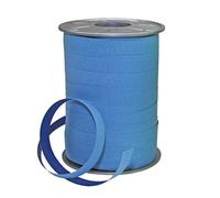 Präsent Ruban à friser Bleu 10 mm x 200 m
