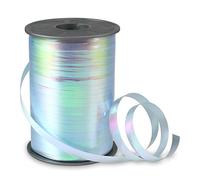 Präsent - Ruban à friser Brasilien bleu clair de 10 mm de largeur, 200 m de longueur