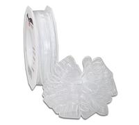 Präsent Ruban à Tirer Venedig Blanc Largeur 25 mm Longueur 25 m
