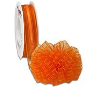 Präsent - Ruban à Tirer Venedig Orange 25 mm de Large, 25 m de Long