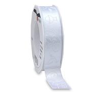 Präsent Ruban, Blanc, 3 mm-50 m