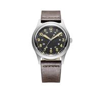 PRAESIDUS | Jungle Field - Montres pour homme, montres de poignet pour hommes - Champ, militaire - Boîtier de 34 mm, assemblé aux États-Unis | Cadeau classique, Patina Lume - Quartz Mvmt - Verre