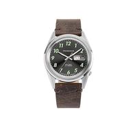 PRAESIDUS | - Montres pour Homme, Montres-Bracelets pour Homme - Militaire - Cadran Rayon de Soleil OG, Bracelet en Cuir Marron | Automatique, Cadeaux