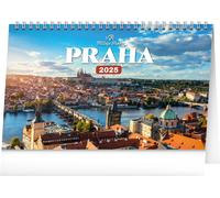 Prague 2025 - calendrier de bureau