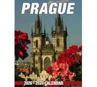 Prague Calendar 2026 - 2027: Keep Track of Goals and Events from January 2026 Through the End of 2027