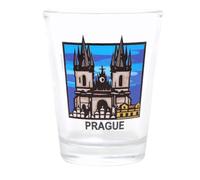 Prague Czech Republic Shot Glass by World By Shotglass