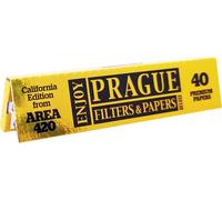Prague Filters And Papers - Papiers À Cigarettes Longue, 40 Pcs