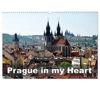 Prague in my heart (Wall Calendar 2026 DIN A3 landscape), CALVENDO 12 Month Wall Calendar: Walking around beautiful Prague