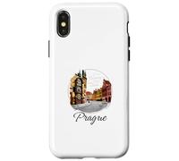 Prague République Tchèque Souvenir Prague Coque pour iPhone X/XS
